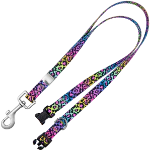16" Polyester Loop Neon Leopard by Groom Loop