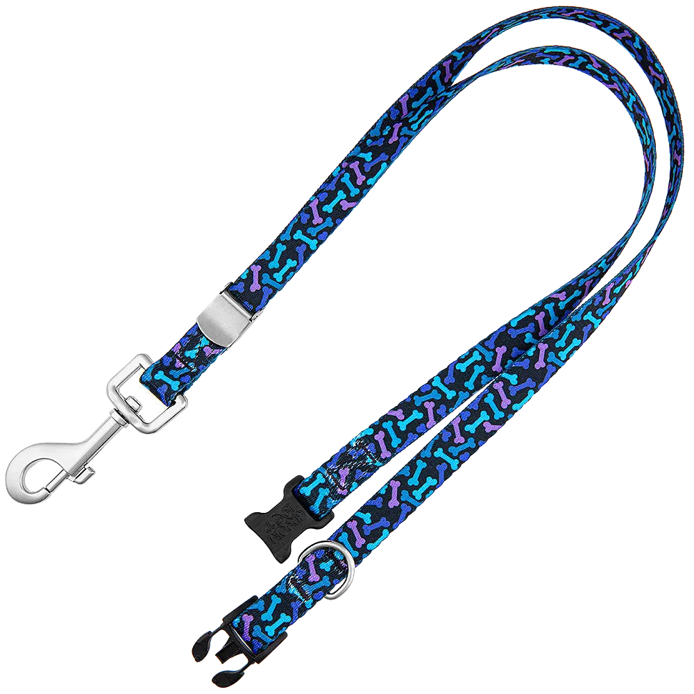 24" Polyester Loop Colorful Bones by Groom Loop