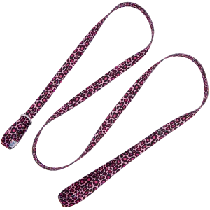 5ft Slip-Lead Leash Pink Leopard by Groom Loop