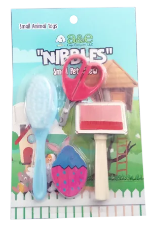 A & E Cage Nibbles Small Animal Grooming Kit