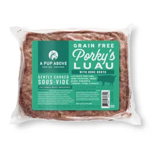 A Pup Above Grain-Free Porky's Luau Gently Cooked Dog Food