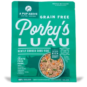 A Pup Above Grain-Free Porky's Luau Gently Cooked Dog Food