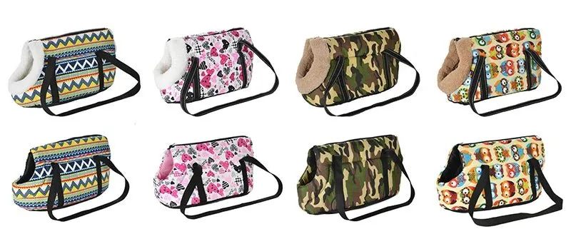 Anniepaw Classic Small Dog Pet Carrier Cozy Soft Backpack Sling Bag for Travel