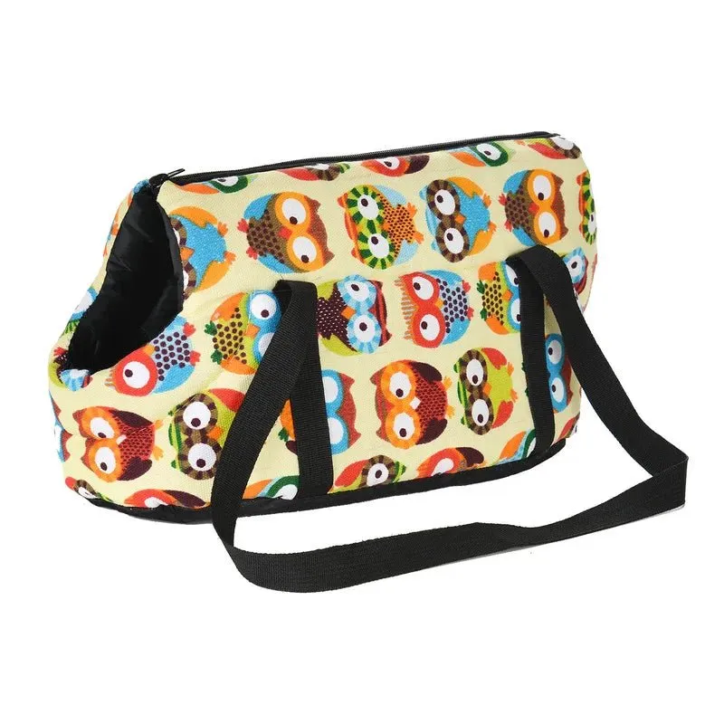 Anniepaw Classic Small Dog Pet Carrier Cozy Soft Backpack Sling Bag for Travel