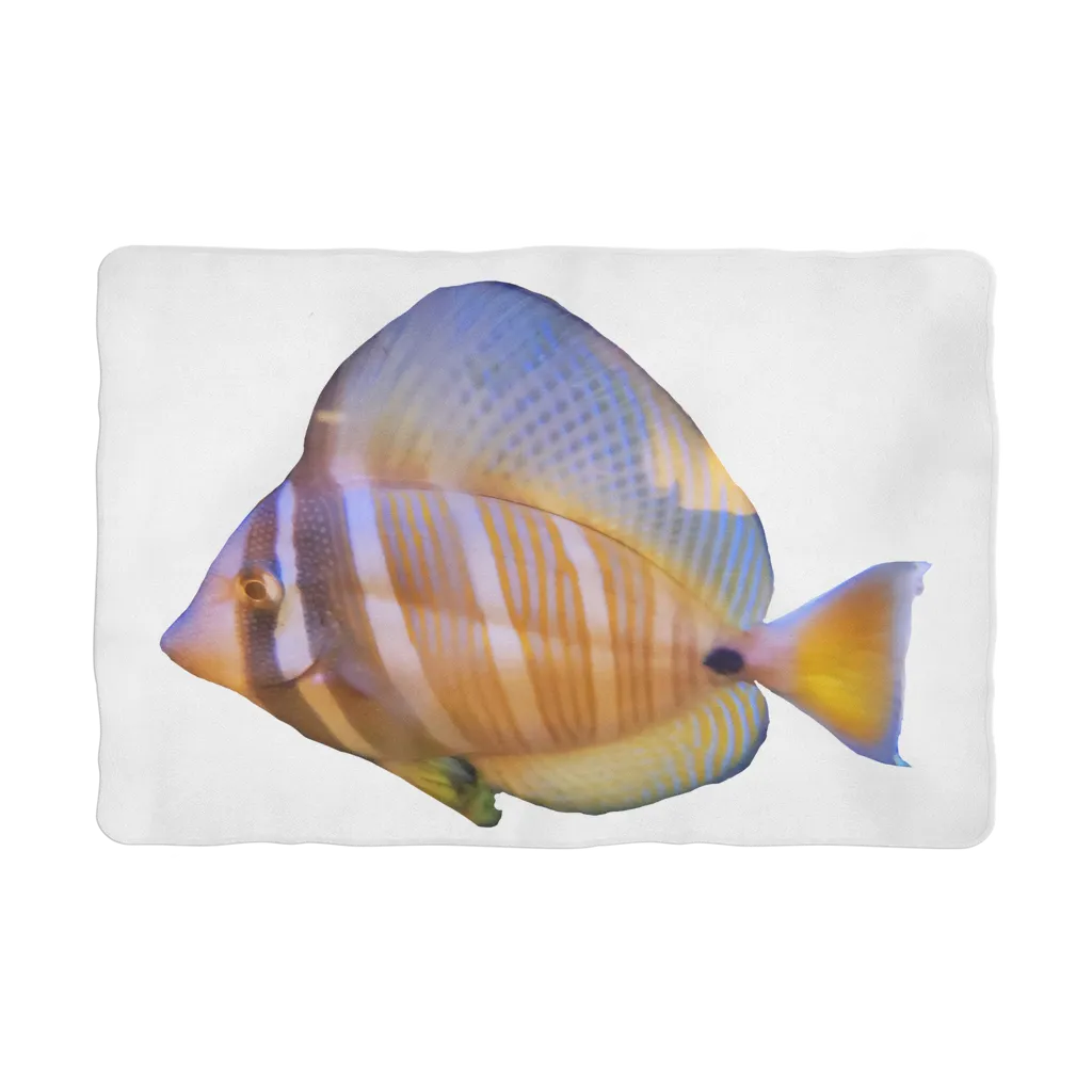 Beautiful Colored Fish Sublimation Pet Blanket