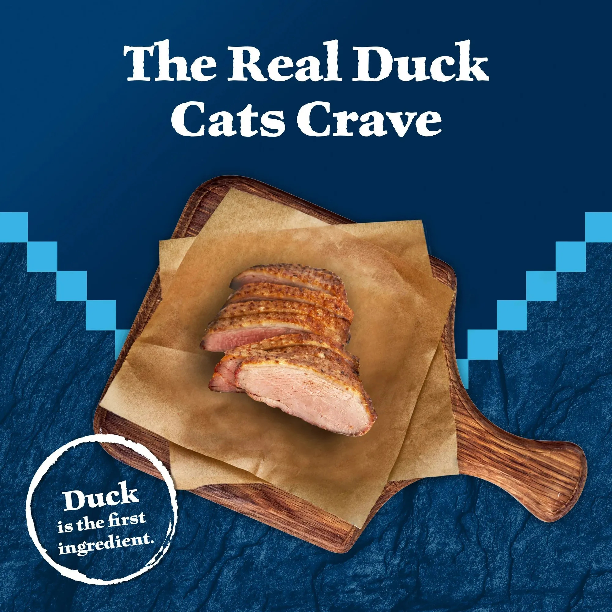 Blue Buffalo Wilderness High-Protein Adult Cat Wet Food, Duck, 3-oz. Can