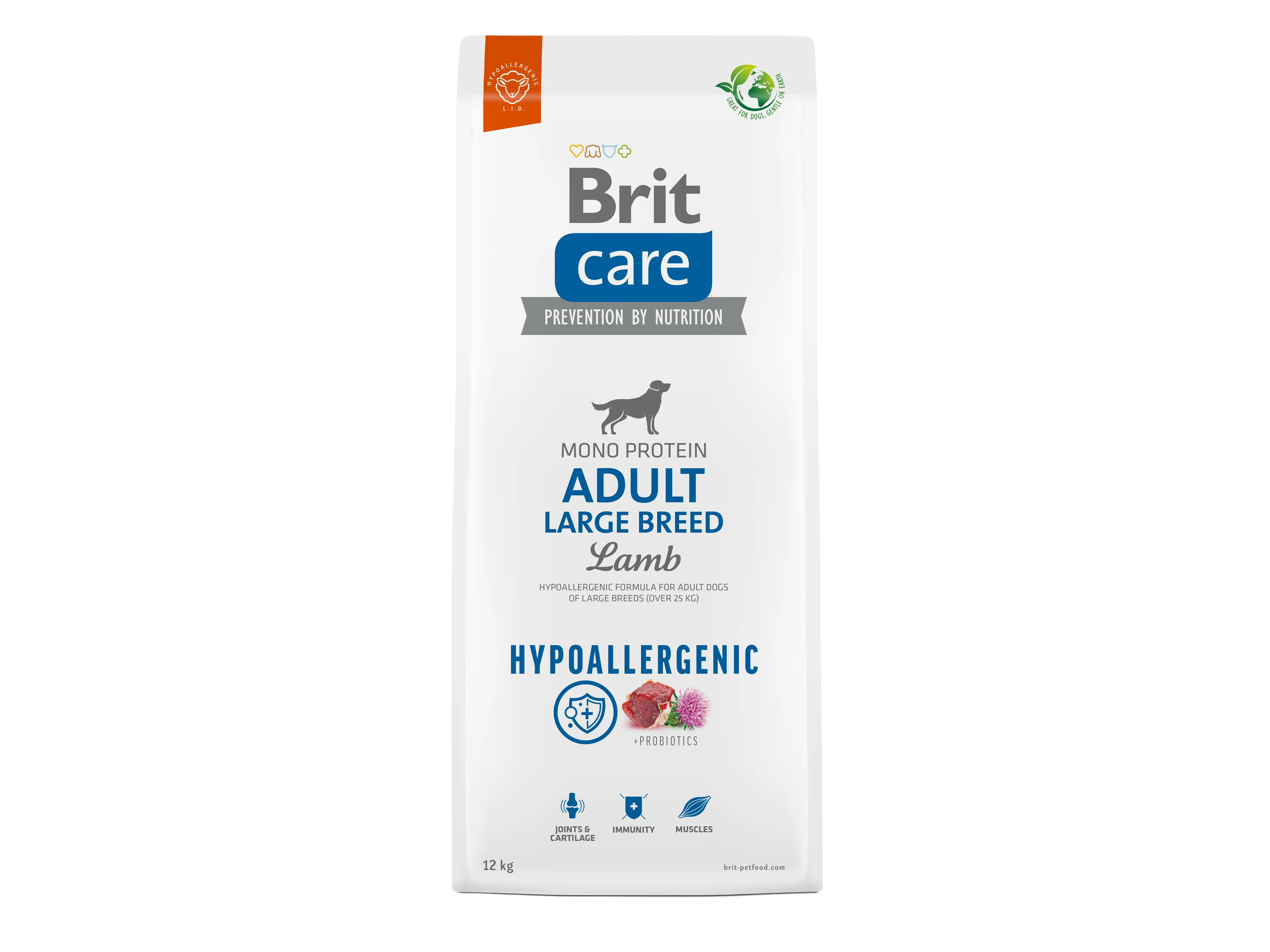 Brit Care Dog Hypoallergenic Adult Large Breed, 12 kg