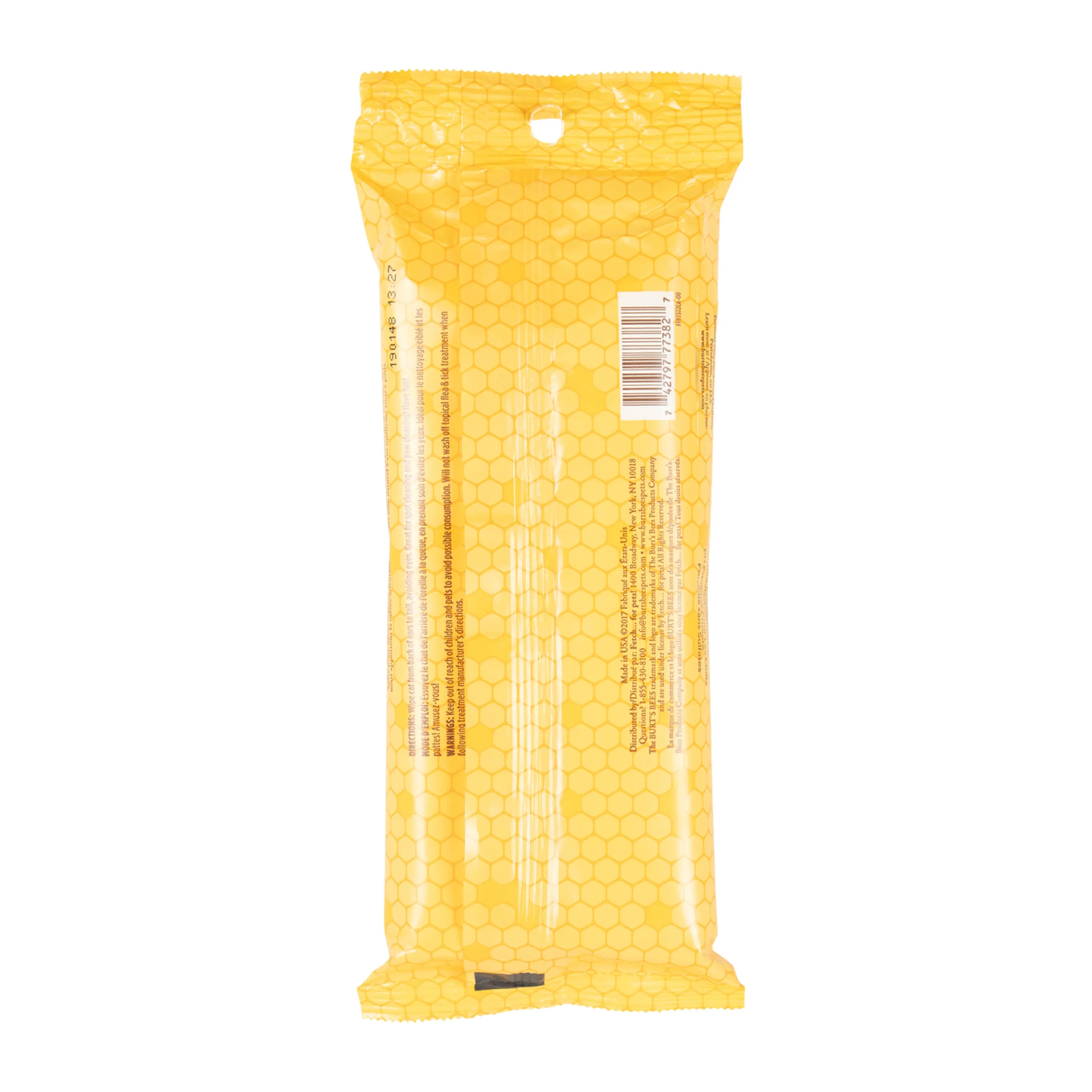 Burt's Bees Dander Cat Wipes 50pk