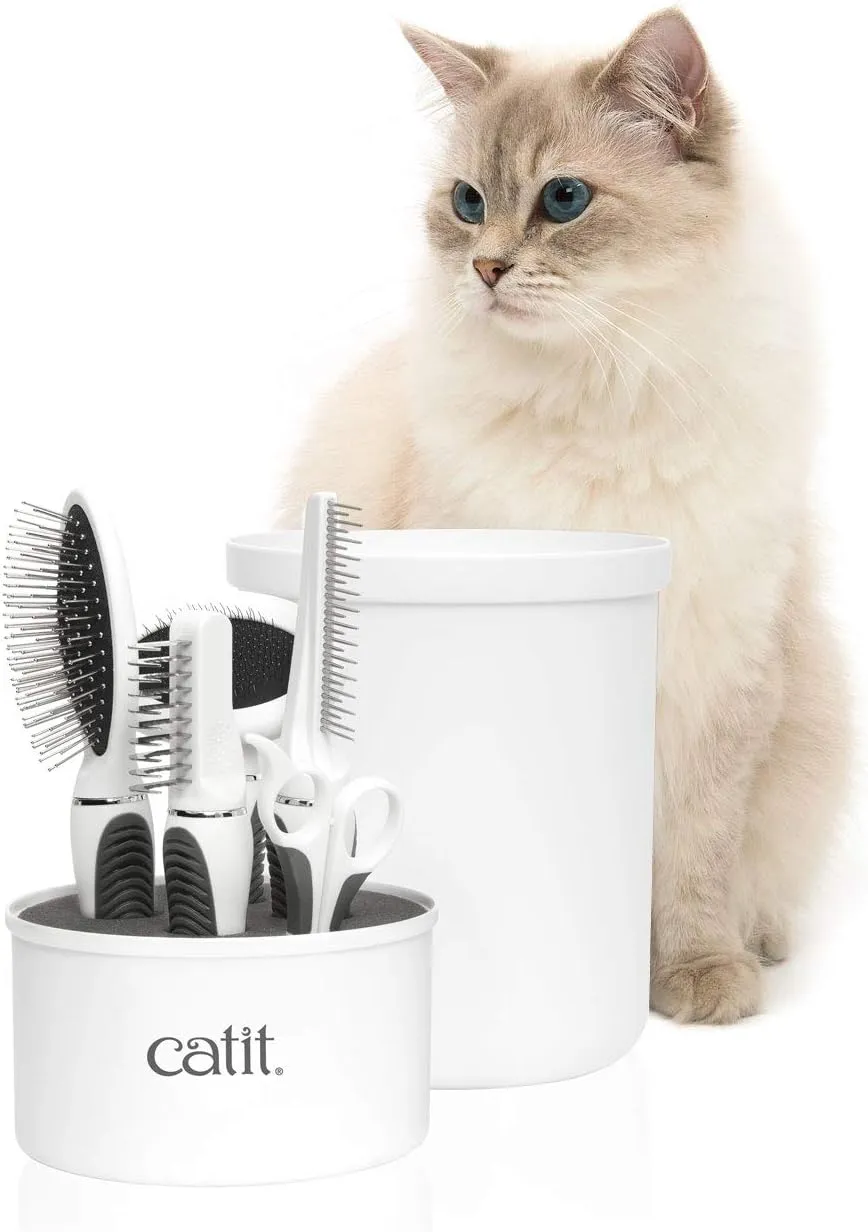 Catit Senses 2.0 Long Hair Cat Grooming Kit