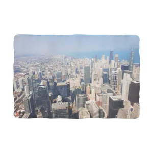 Chicago Skyline Sublimation Pet Blanket