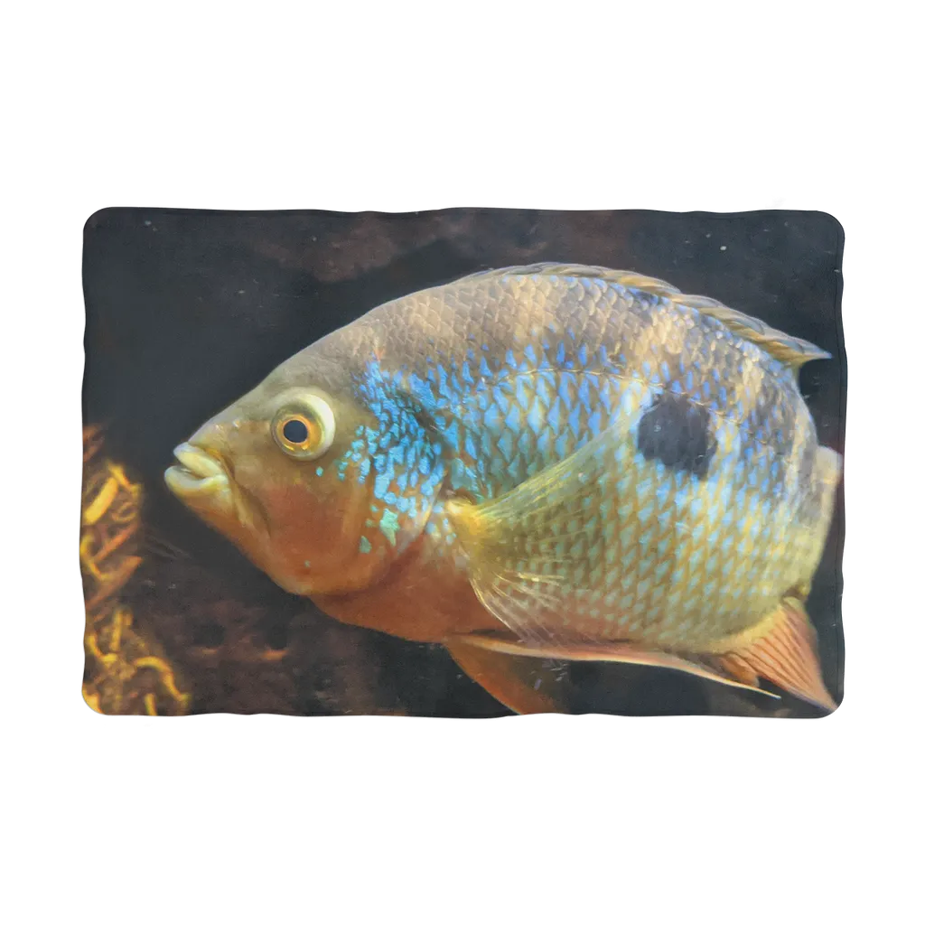 Colorful Fish Sublimation Pet Blanket