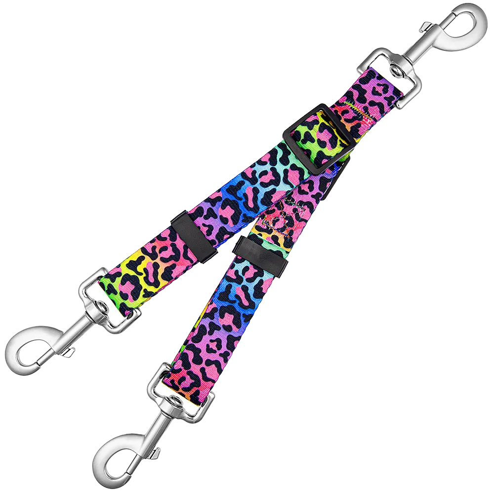 Connector Straps Neon Leopard by Groom Loop