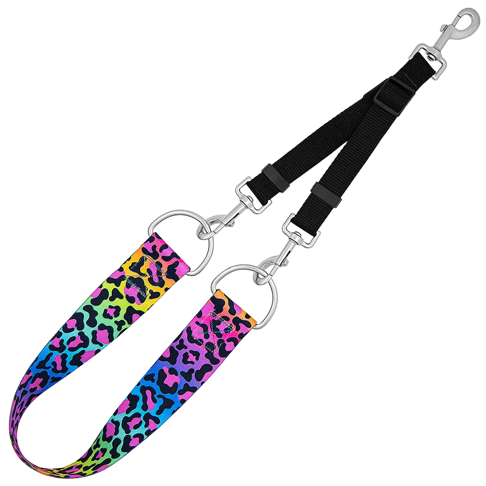 Connector Straps Neon Leopard by Groom Loop