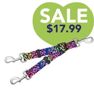 Connector Straps Neon Leopard by Groom Loop