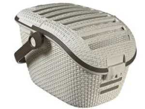 Curver Pet Carrier, Cream/Brown