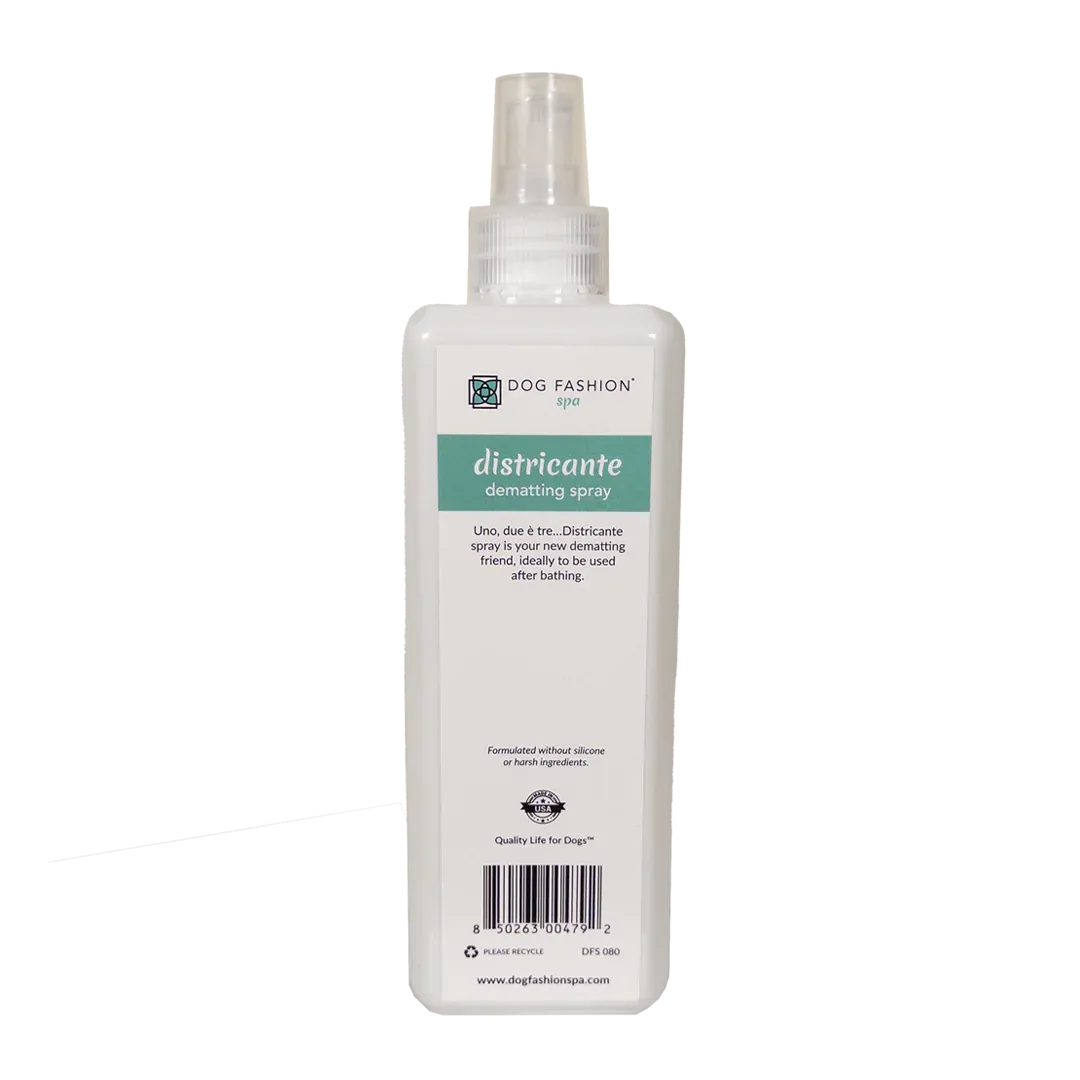 Districante Dematting Spray 16oz by Dog Fashion Spa