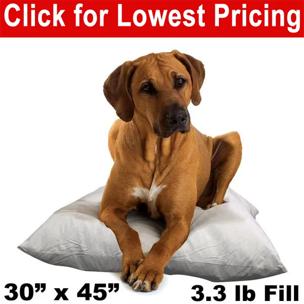 Dog & Pet Bed Insert - 30" x 45"  (3.3lbs)