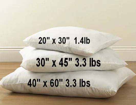 Dog & Pet Bed Insert - 30" x 45"  (3.3lbs)