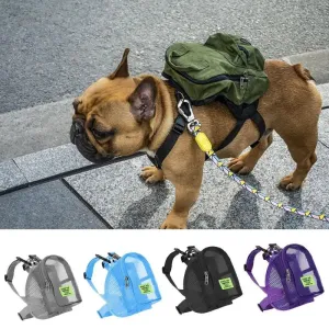 Dog Carrier Bag and Puppy Backpack - Pet Self Carrier with Poop Bags Dispenser - Comfort Sling Handbag Tote for Small Pets - Essential Pouch Accessories