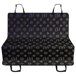 Dog Mom Elegant "DM" Motif Hammock Dog Car Seat Cover