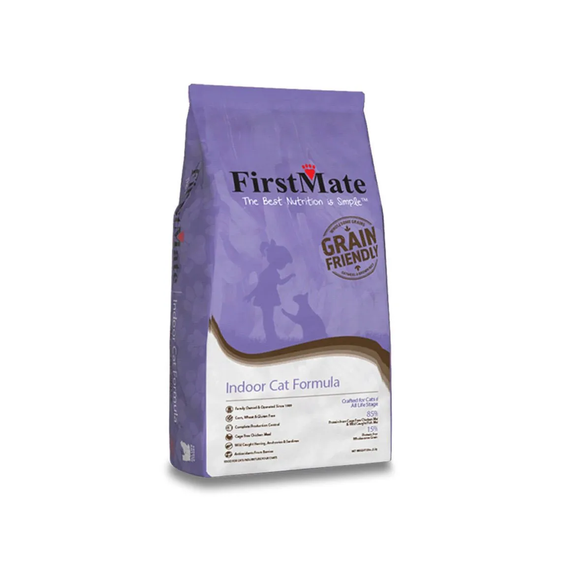 FirstMate Grain-Friendly Chicken & Ocean Fish Dry Cat Food