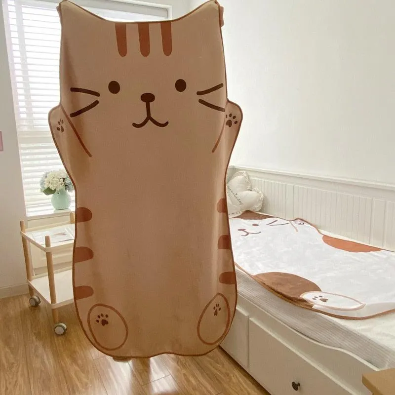 Fuzzibean Cuddly Cat Blanket