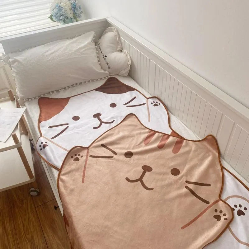 Fuzzibean Cuddly Cat Blanket