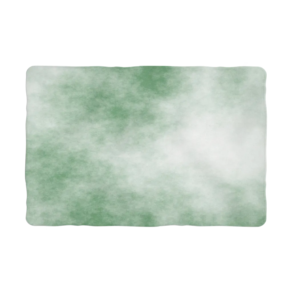 Green Cloud Sublimation Pet Blanket