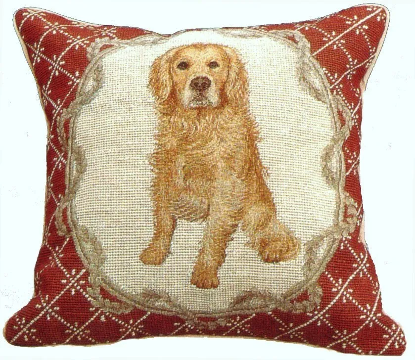 HKHHP0492 - Needlepoint Pillow 16x16