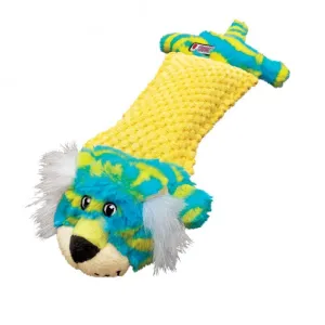 Kong Critter Pillows Tiger Squeaker Dog Toy