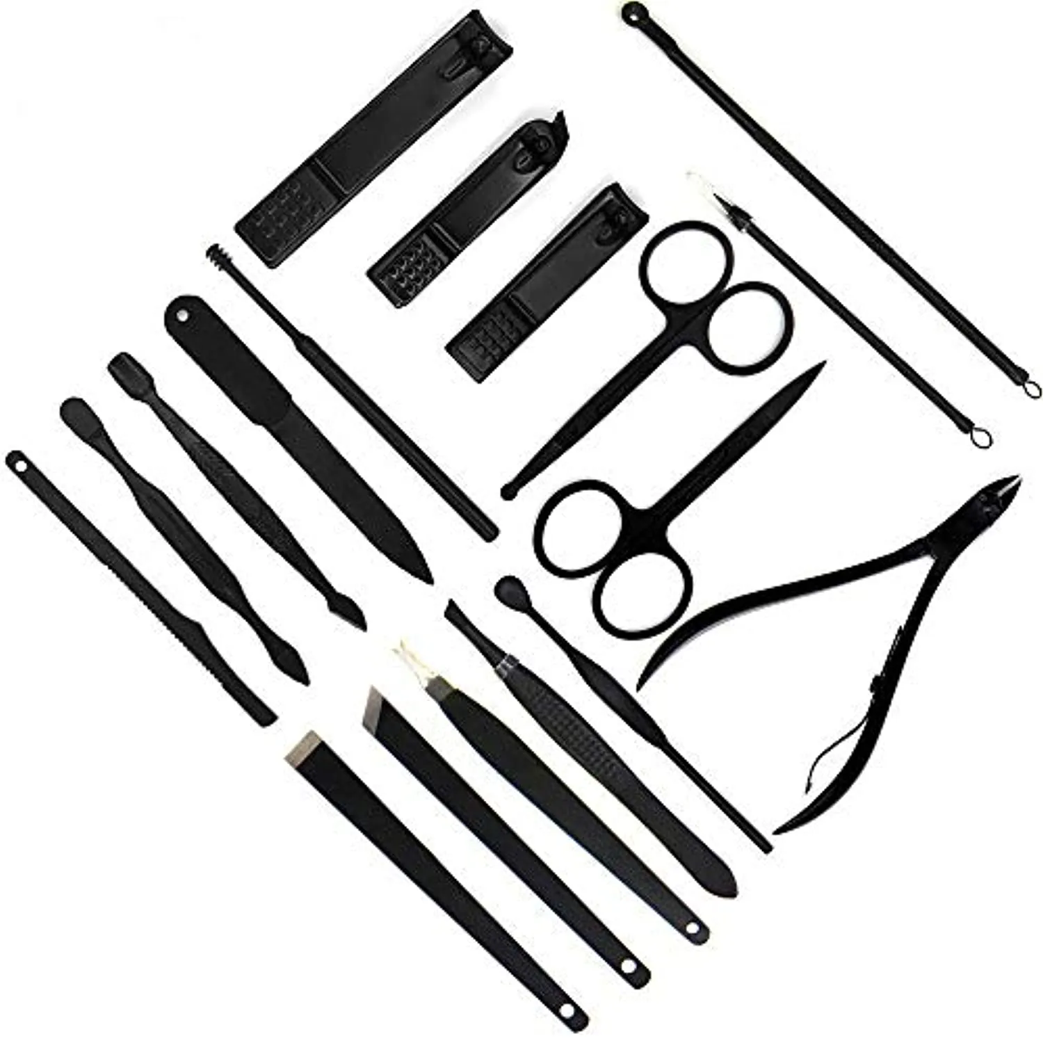 Manicure Set 18 in 1 Nail Clippers Set Stainless Steel Manicure Set