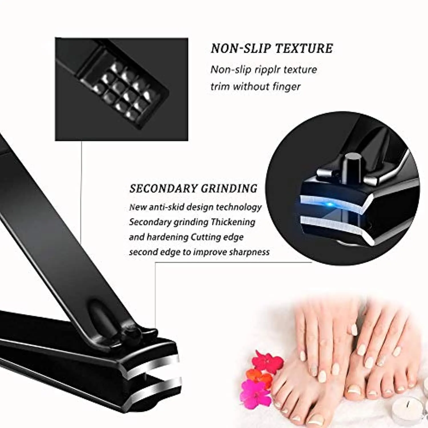 Manicure Set 18 in 1 Nail Clippers Set Stainless Steel Manicure Set
