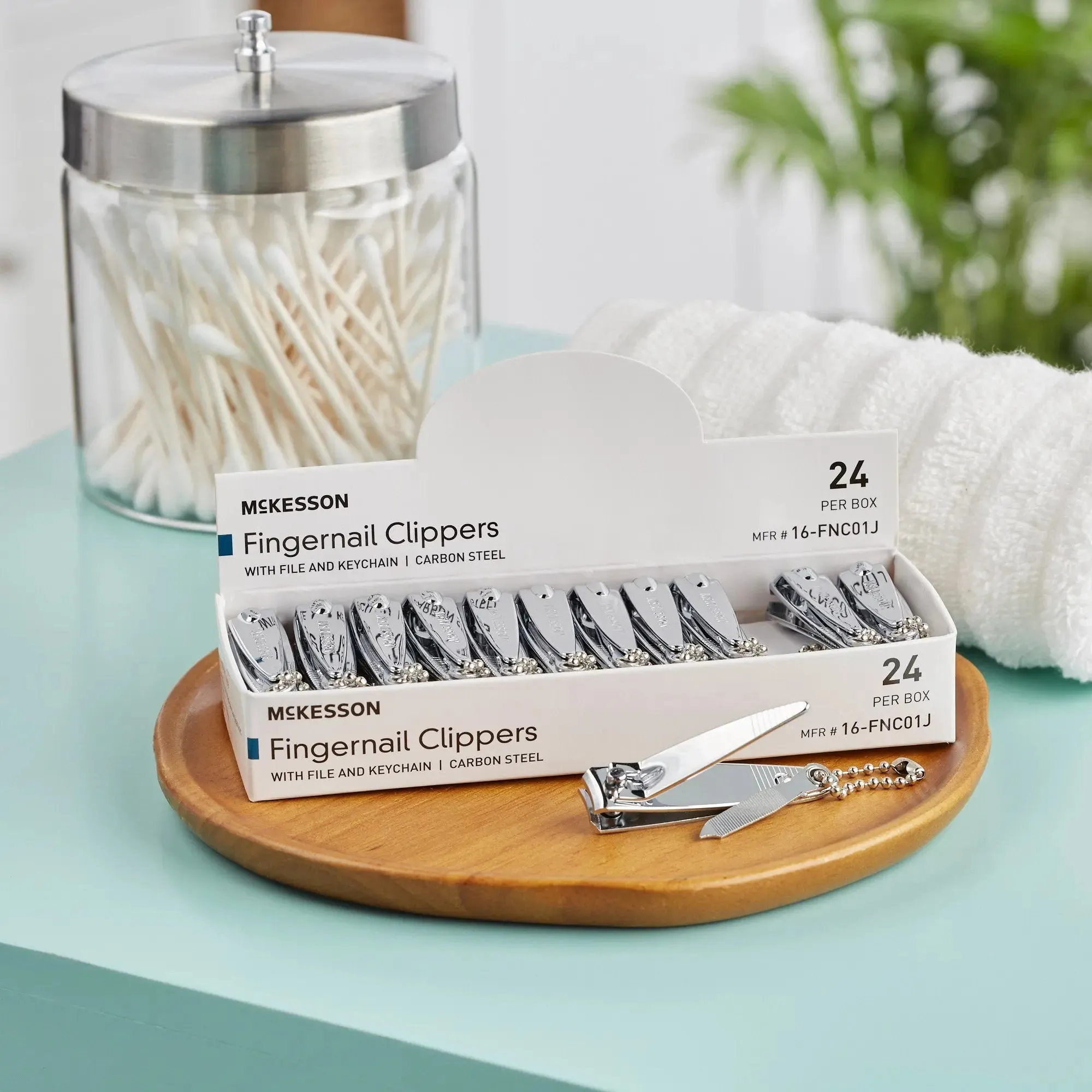 McKesson Fingernail Clippers, Thumb Squeeze Lever