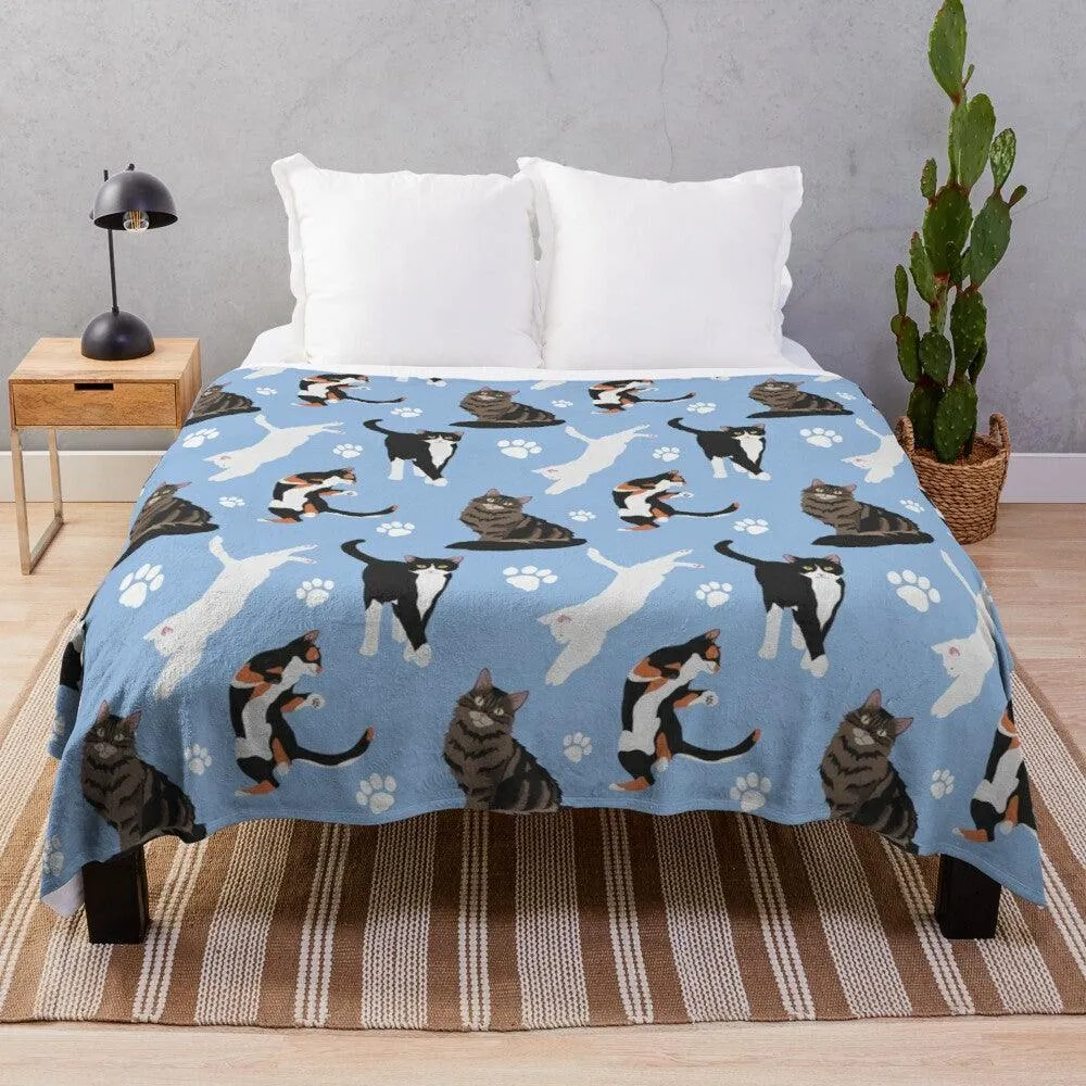 Oh, My Cat! Throw Blanket