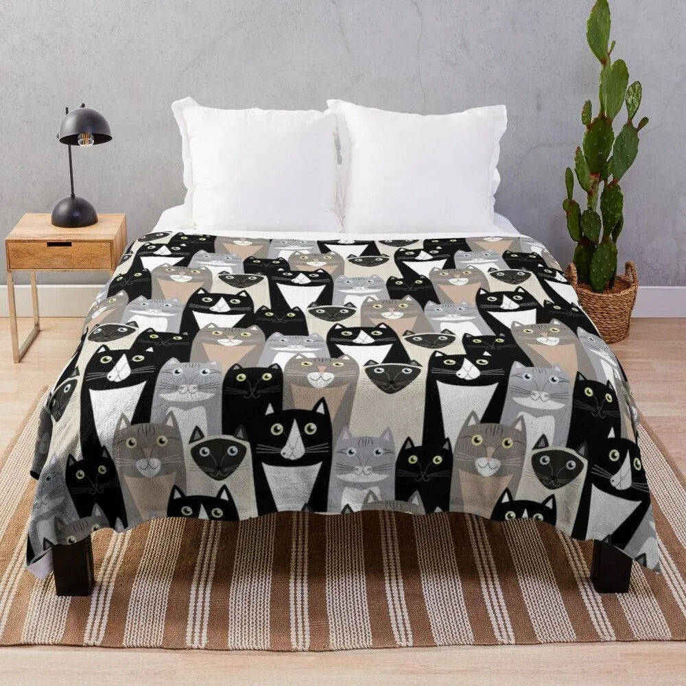 Oh, My Cat! Throw Blanket