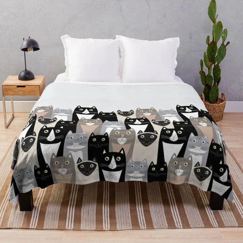 Oh, My Cat! Throw Blanket