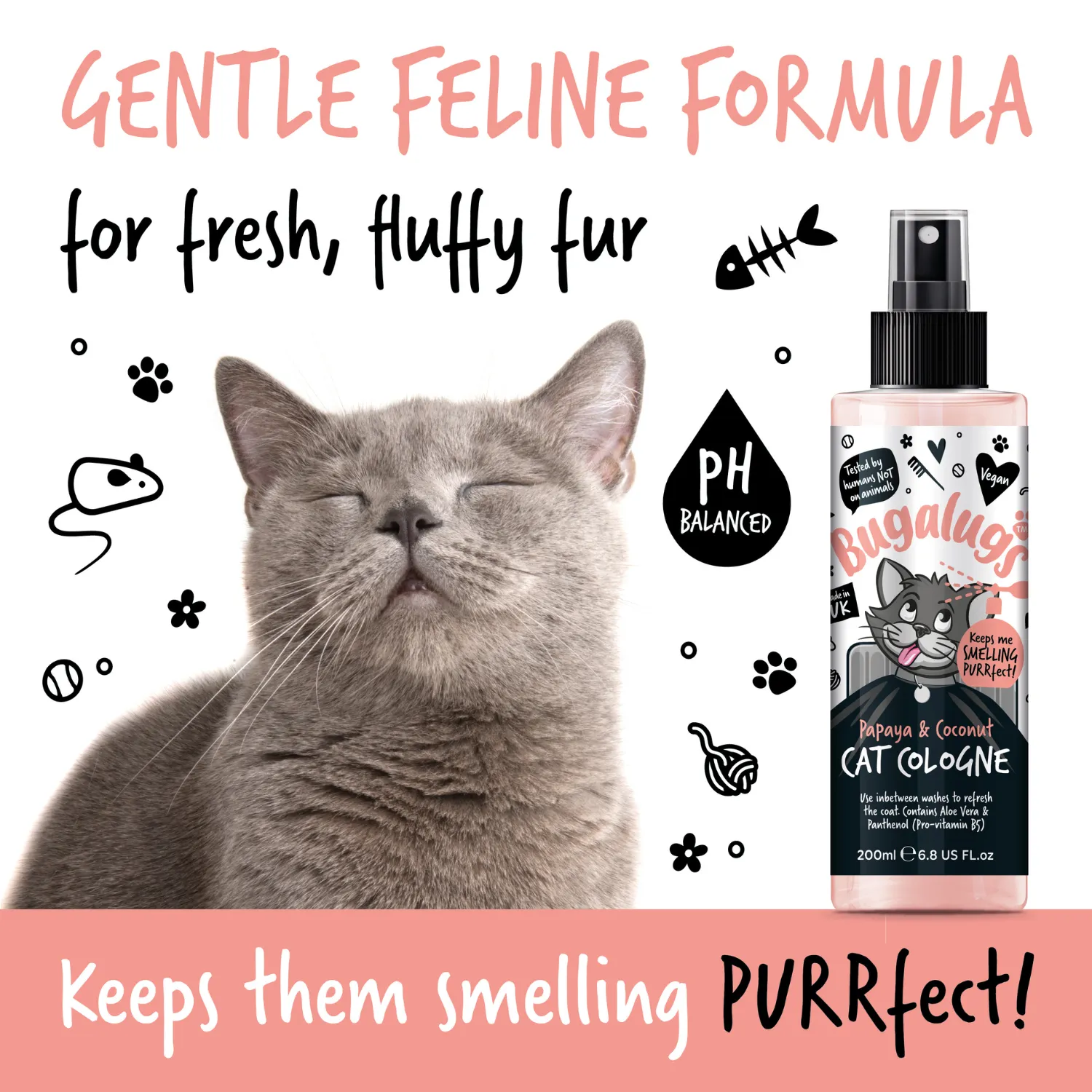 Papaya & Coconut Cat Cologne