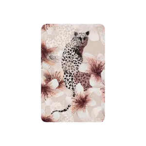 Pinkish Wild Cat Sherpa Blanket