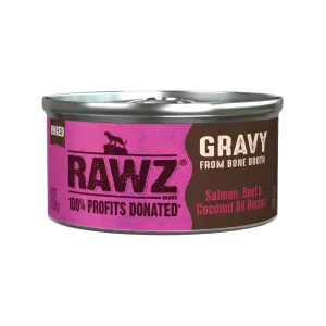 Rawz Gravy Salmon, Beef & Coconut Oil Cat Food