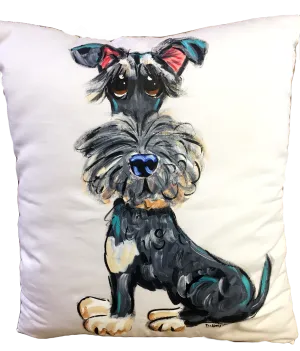 Schnauzer Decorative Pillow