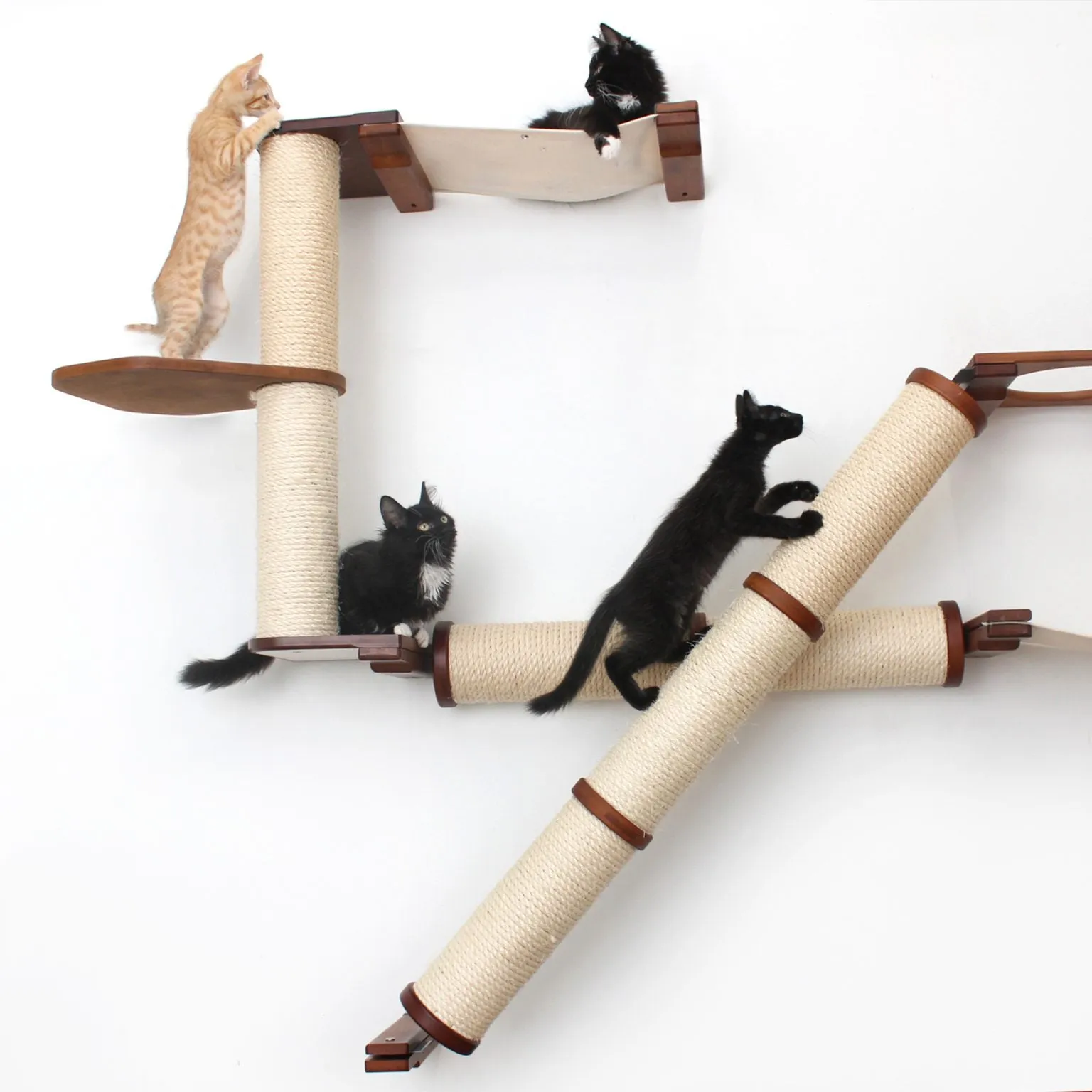 The Crossroads Wall Cat Scratcher - Cat Tree Condo - by Catastrophic Creations