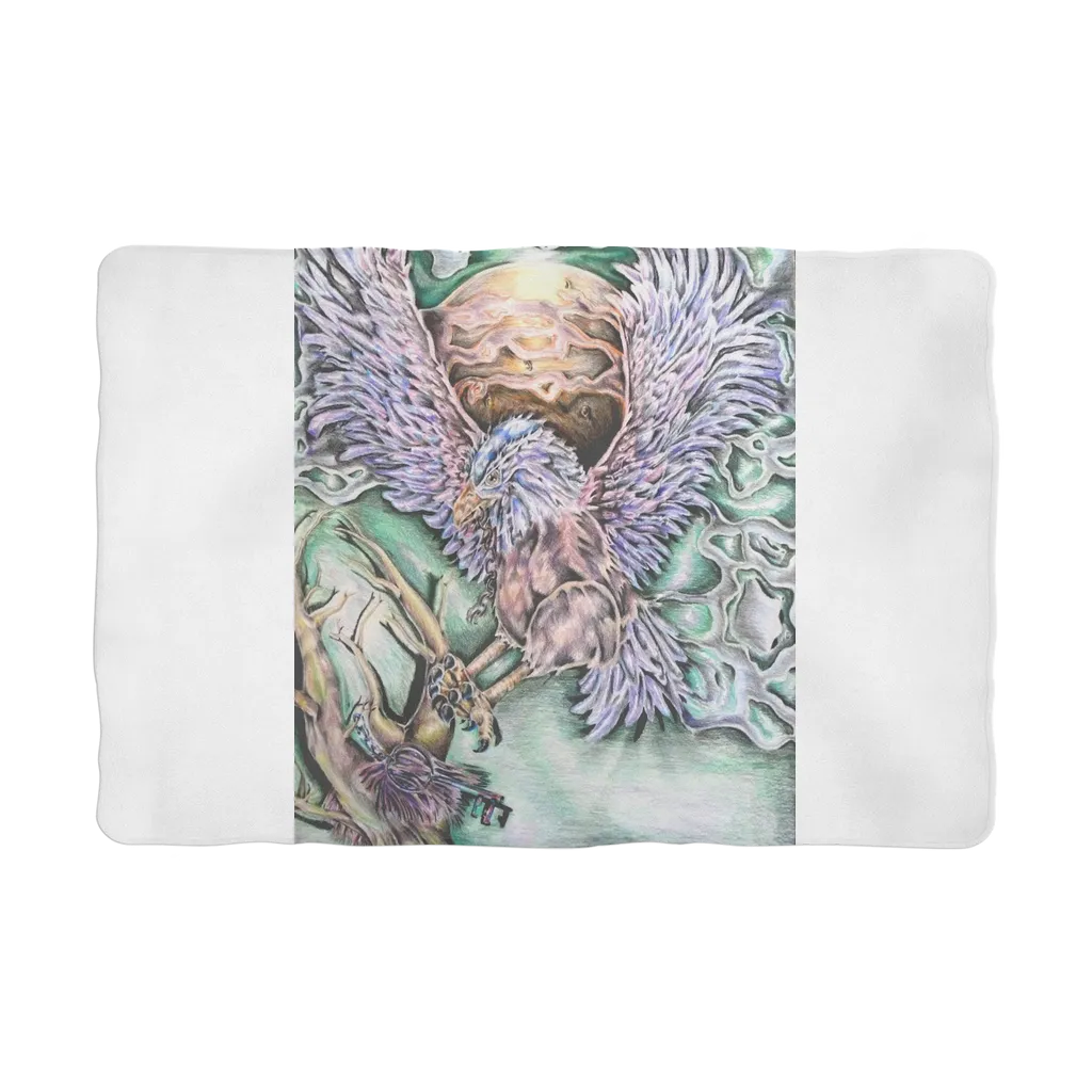 The Hawk Sublimation Pet Blanket