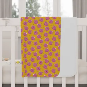 Toddler "Cat-turn" Blanket. Swaddle Blanket. Toddler Blanket, Warm Blanket, Soft Blanket, Animal Print, Baby, Crib Accessories