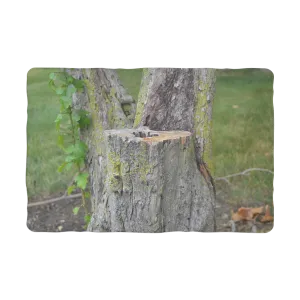 Tree Stump Sublimation Pet Blanket