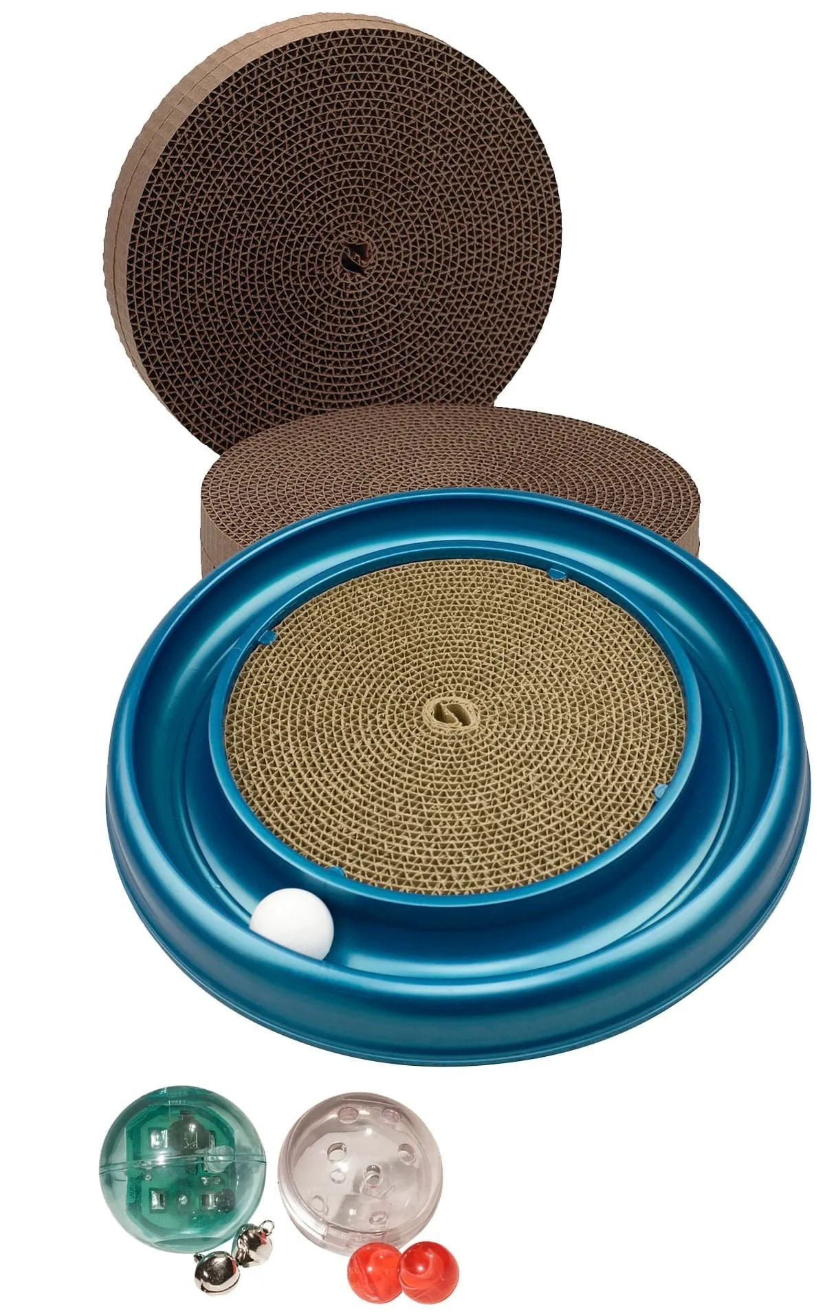 Turbo Scratcher Cat Toy Complete Set