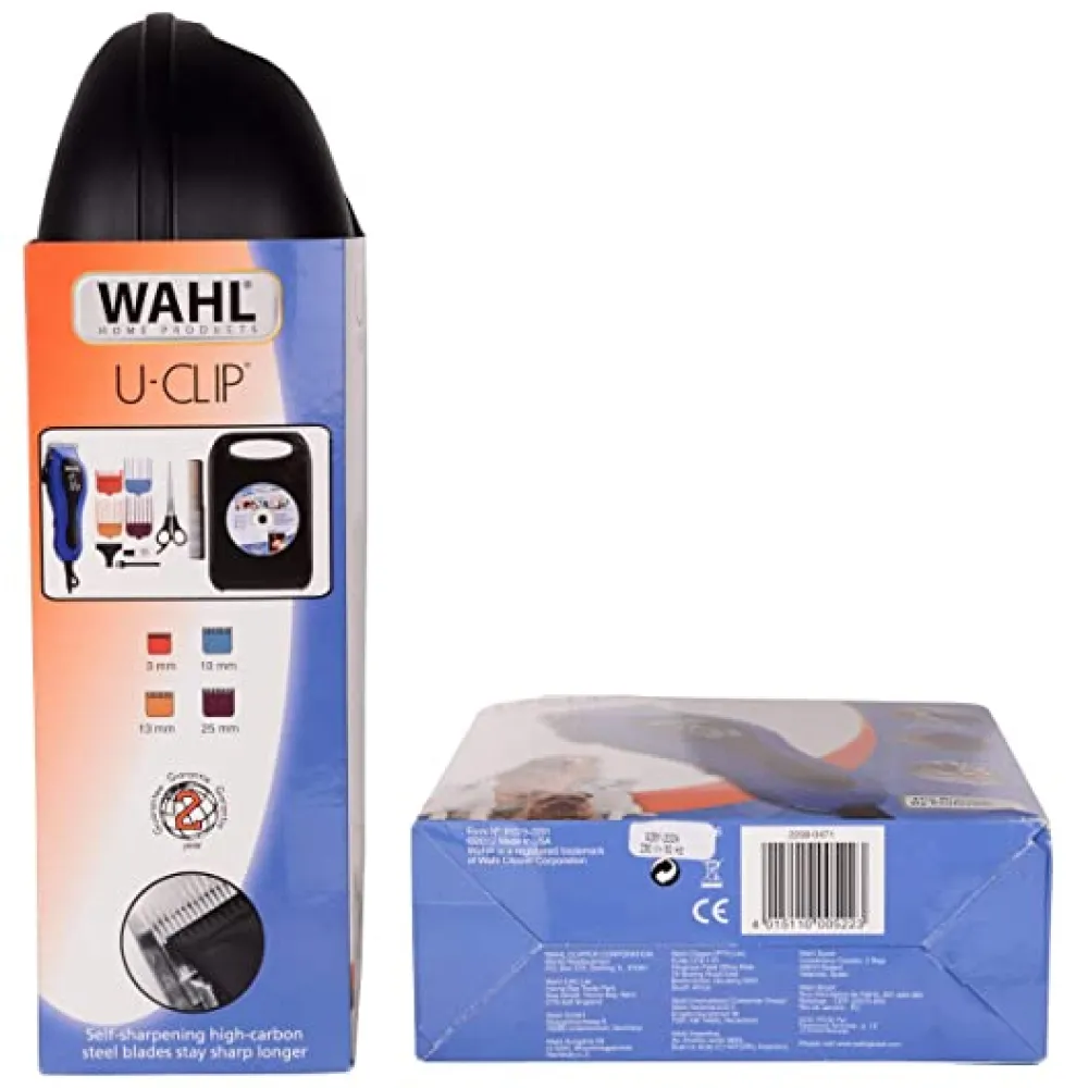 Wahl U Clip Clipper for Pets (Blue and Black)