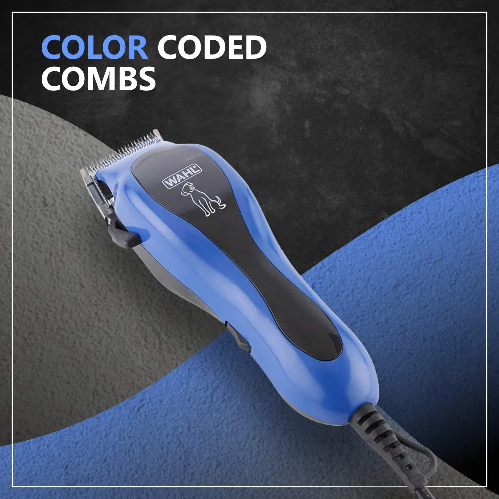 Wahl U Clip Clipper for Pets (Blue and Black)