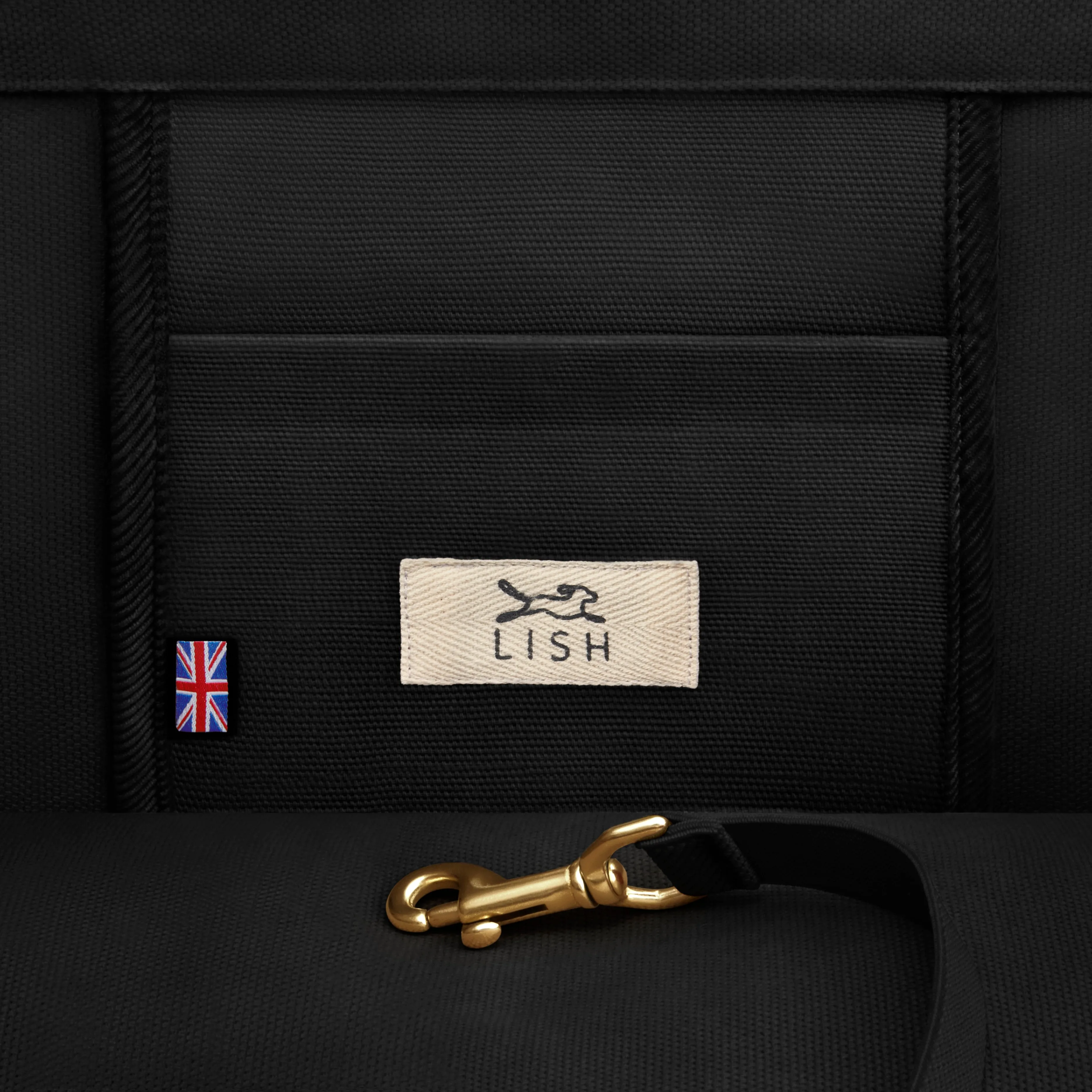 Watney Black Designer Tote Dog Carrier