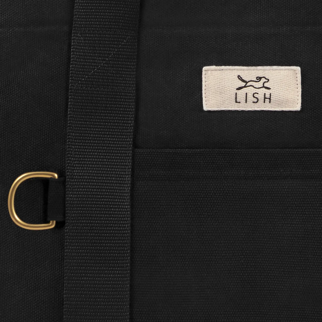 Watney Black Designer Tote Dog Carrier