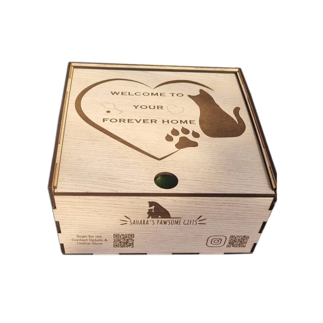 Welcome To Your New Home Gift Box - For Cats